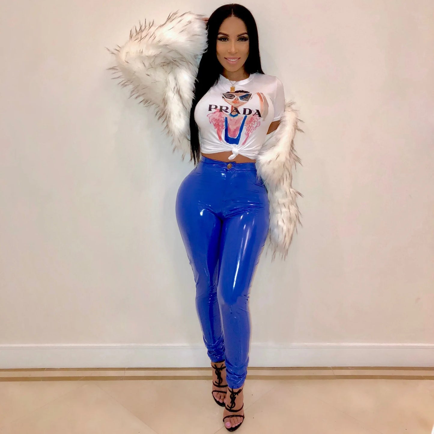 Own the Night –  Wet Look PU Leather Leggings