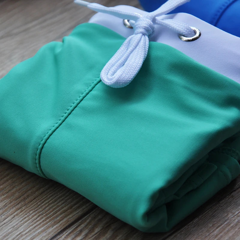 Men’s Low Waist Swim Trunks – Sexy, Stylish Surfing Shorts with Pockets