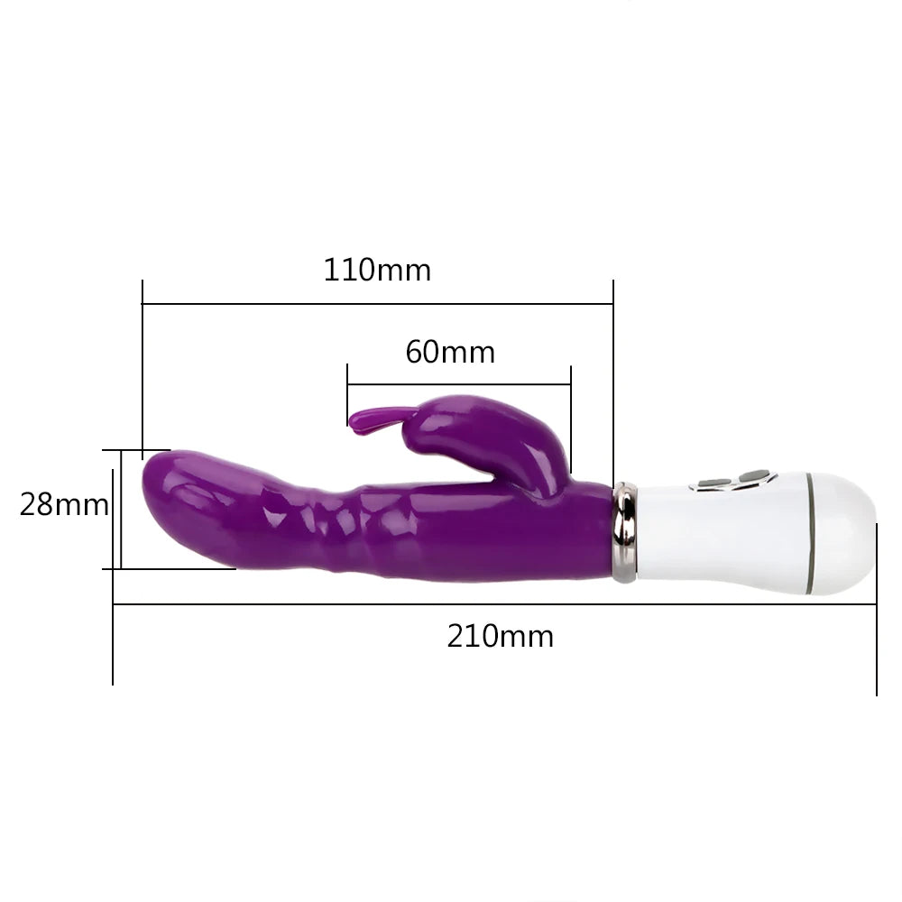 G-Spot & Clit Stimulator – Erotic Rabbit Vibe for Intense Orgasms