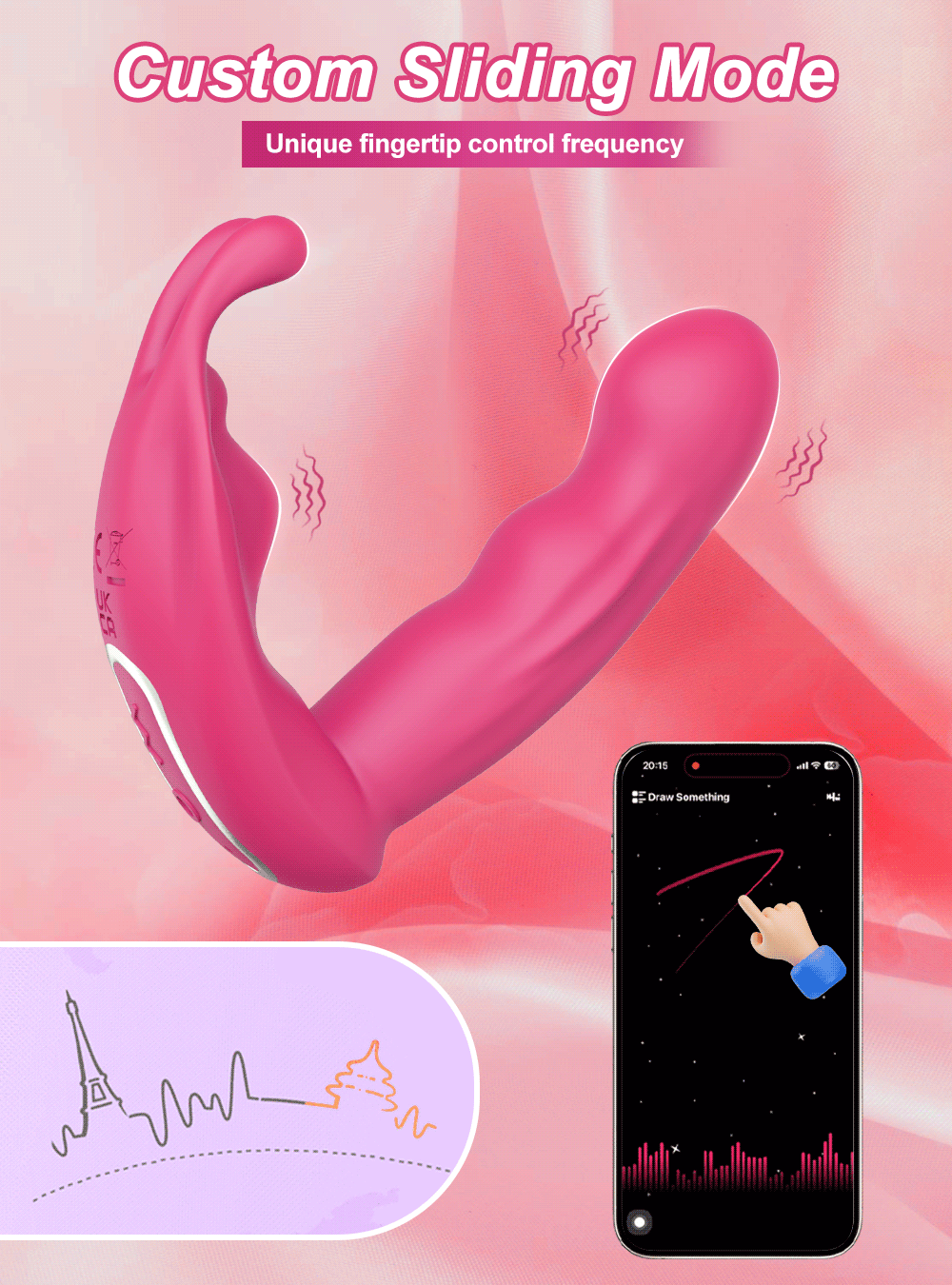 WhisperWear™ Outdoor Wearable Vibrator – Clitoral Stimulator & Vagina Dildo Massager