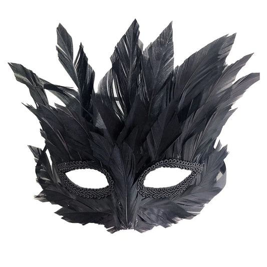 Seductive Eagle Feather Mask – Sexy Bird-Inspired Cosplay & Masquerade Mask