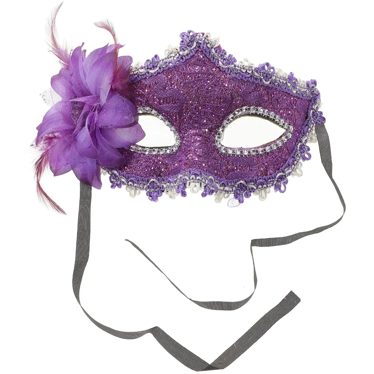 Colours - Lady Vintage Lace Venetian Masquerade Mask – Elegant Eye Mask for Weddings, Halloween, & CosplayEye Mask Cosplay Fancy Party Dress