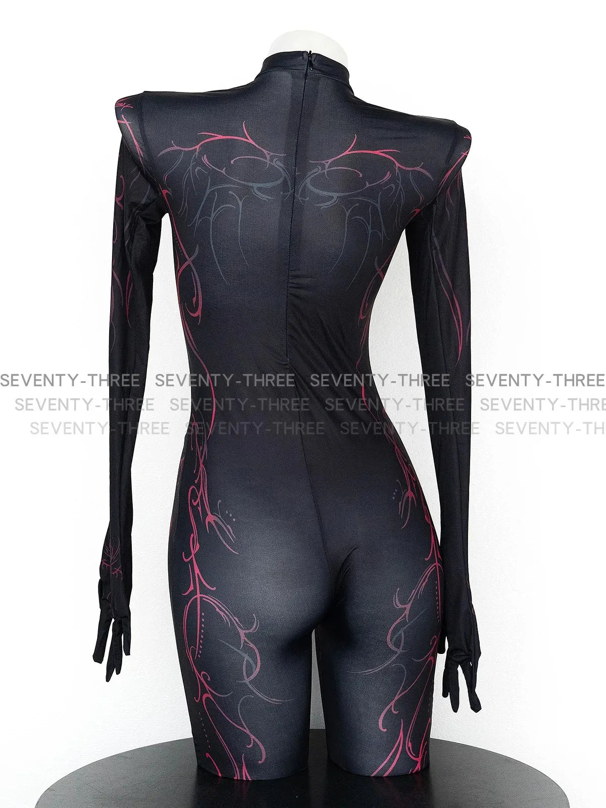 Sexy  Bunny Cosplay Jumpsuit – Mecha-Inspired Leotard & Stocking Bodysuit Set for Women