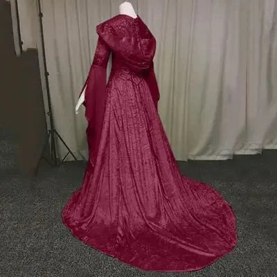 Deluxe Medieval Witch Maxi Dress