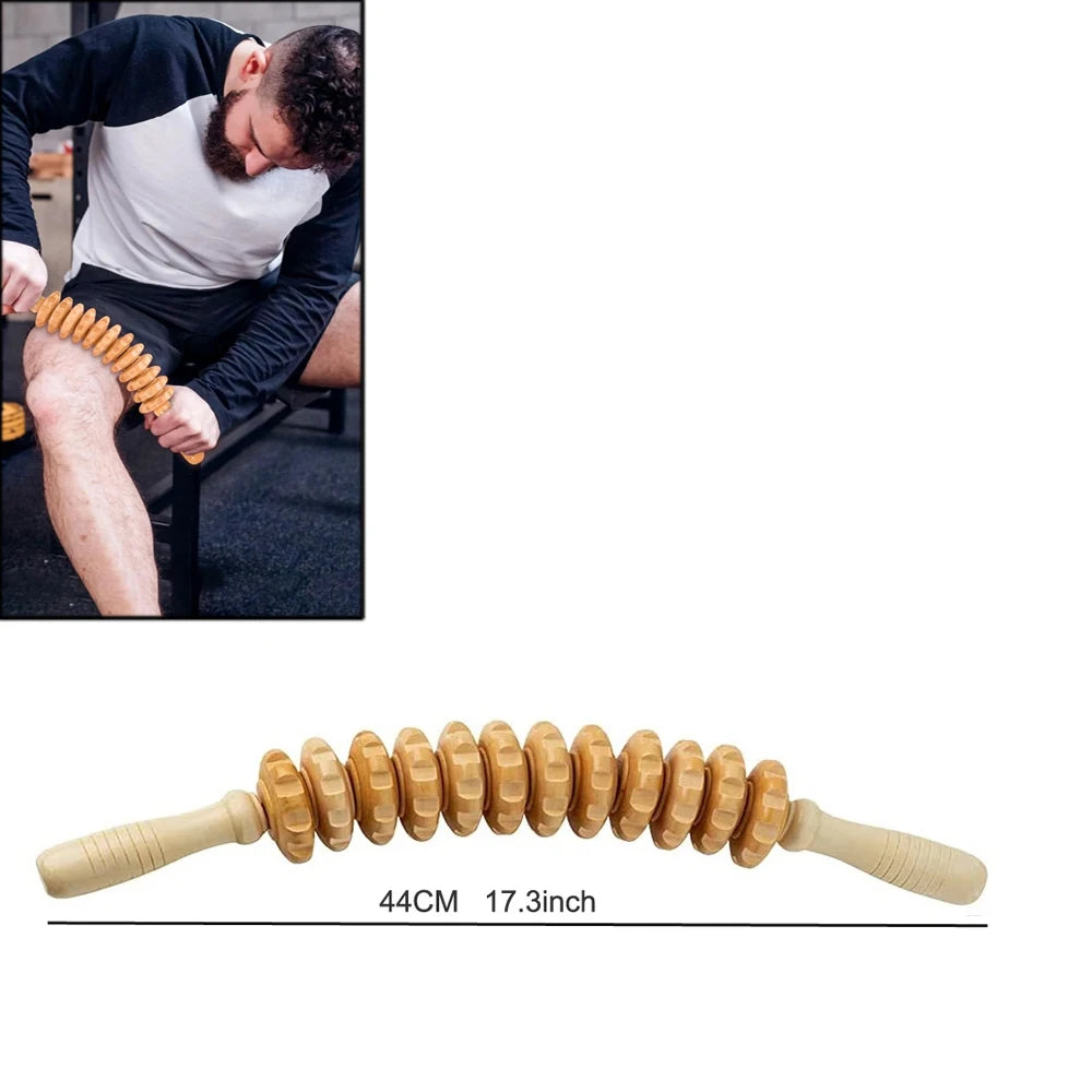 Professional Wood Massage Tools – Waist, Hip & Full Body