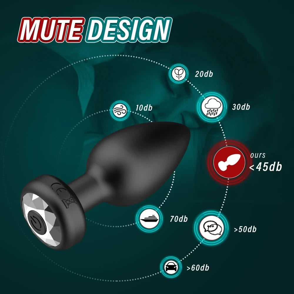 VibeMini – Remote-Controlled Vibrating Anal Plug for Men & Women
