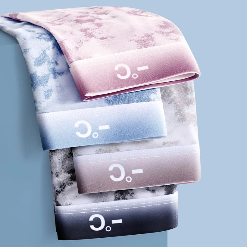 Stay Cool & Sexy – 4PCS Men’s Ice Silk Boxers