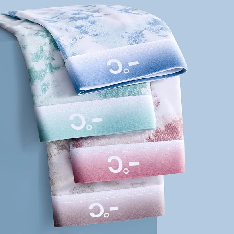 Stay Cool & Sexy – 4PCS Men’s Ice Silk Boxers