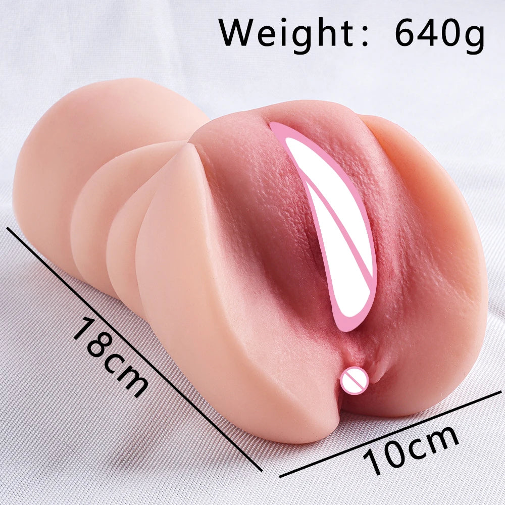 Dual Sensation Masturbator – Pocket-Size 3D Fun