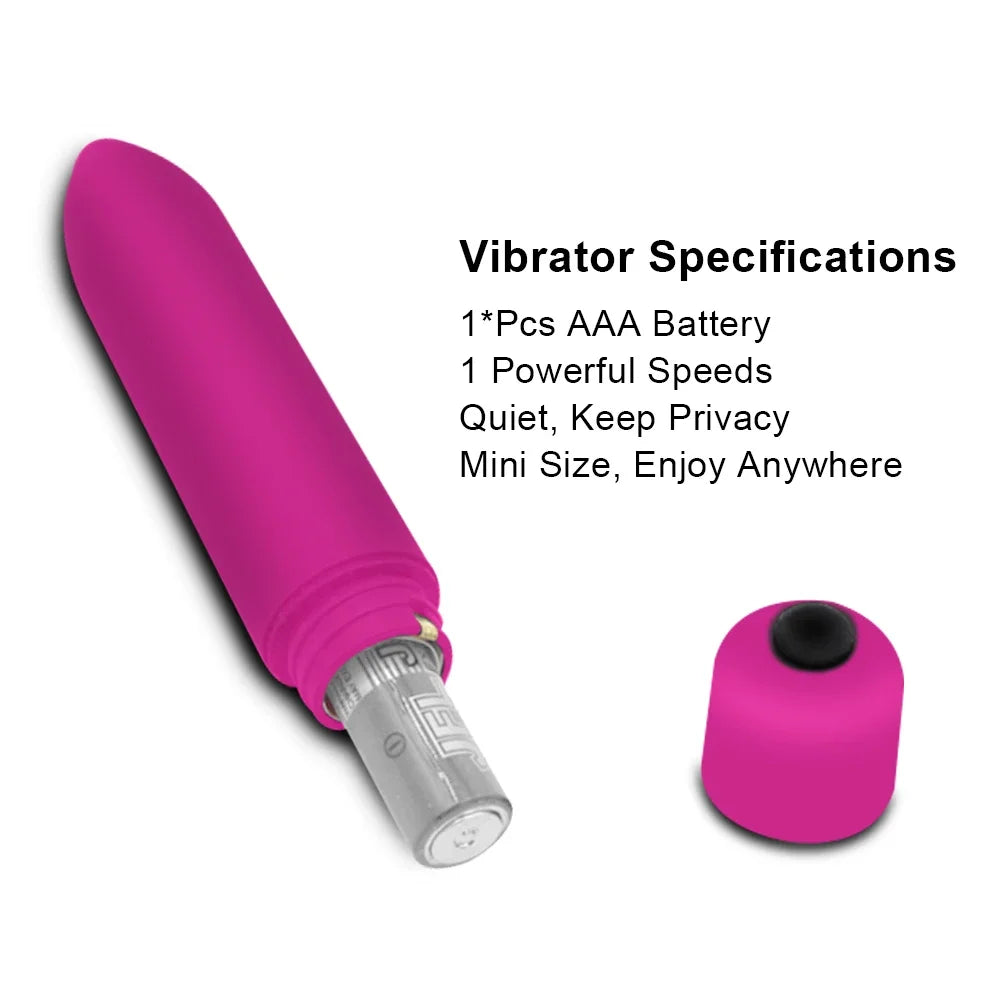 PulsePlug Silicone Anal Vibrator Set – Unisex Bullet-Style Butt Plugs