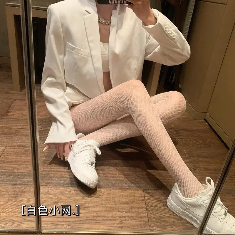 Irresistible Legs – Sexy Mesh Lingerie Stockings