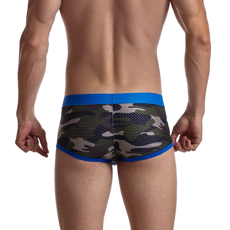 Men’s Breathable Boxer Briefs – 6PCS Camouflage Underwear