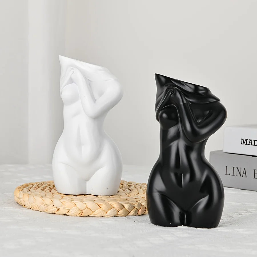 Modern Feminine Body Vase – Chic Decor for Boho & Contemporary Spaces