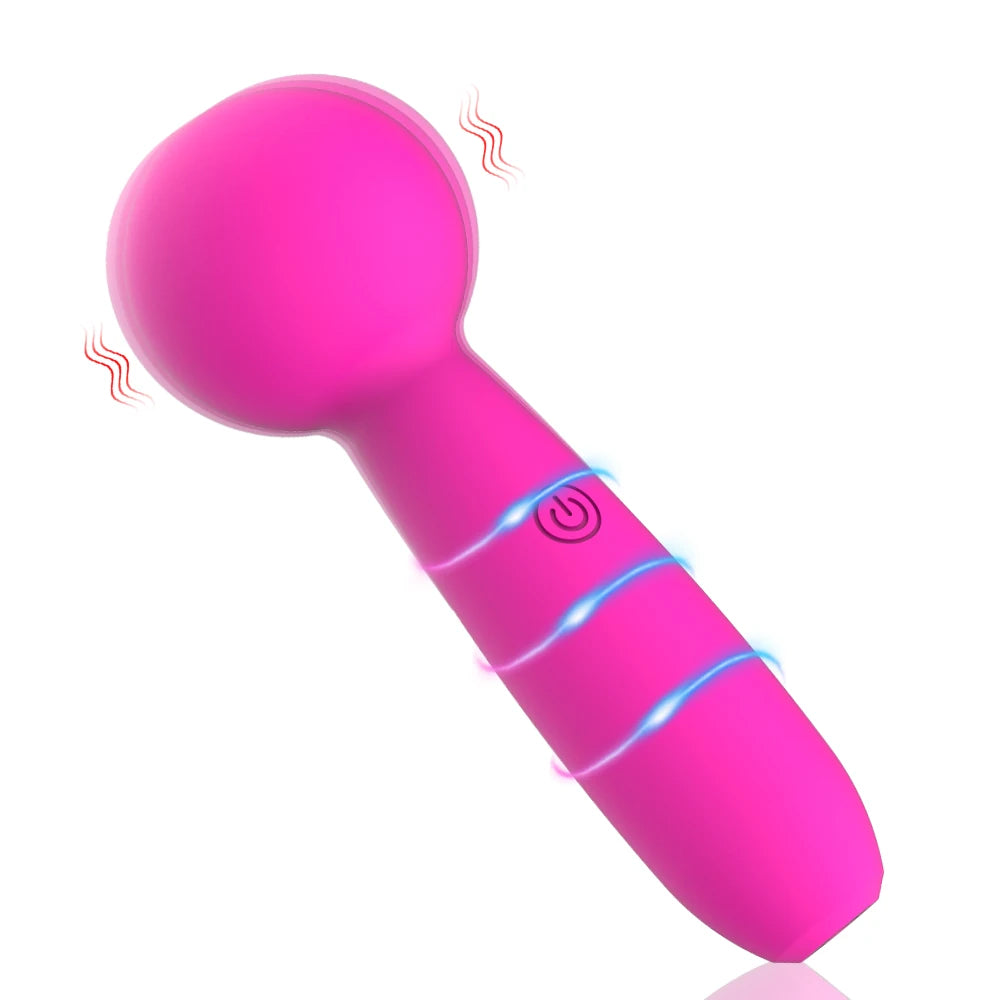 LuxeVibe Mini Wand – G-Spot & Clitoral Pleasure Stick