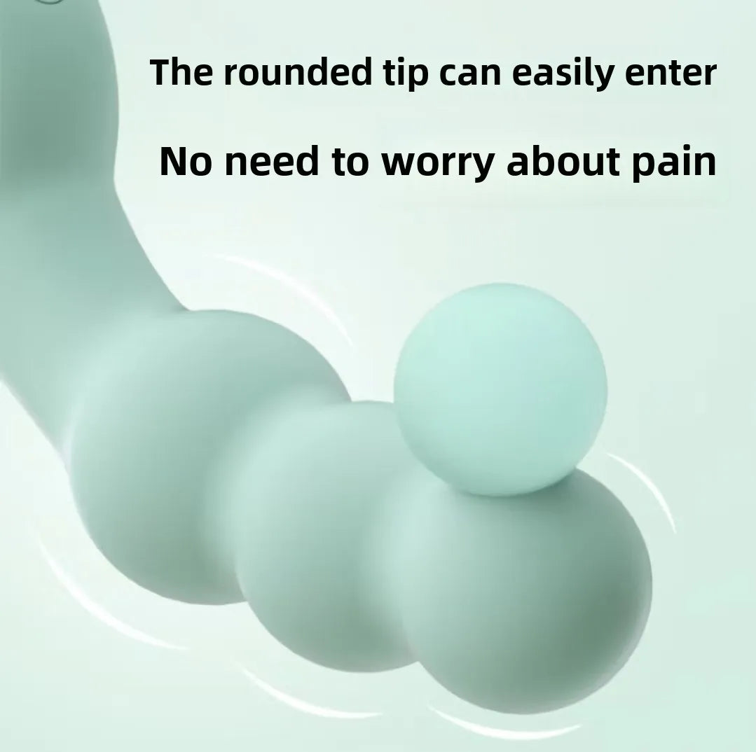 FlexRod – Unisex G-Spot & Prostate Pleasure Wand with Pull Ring & Anal Beads