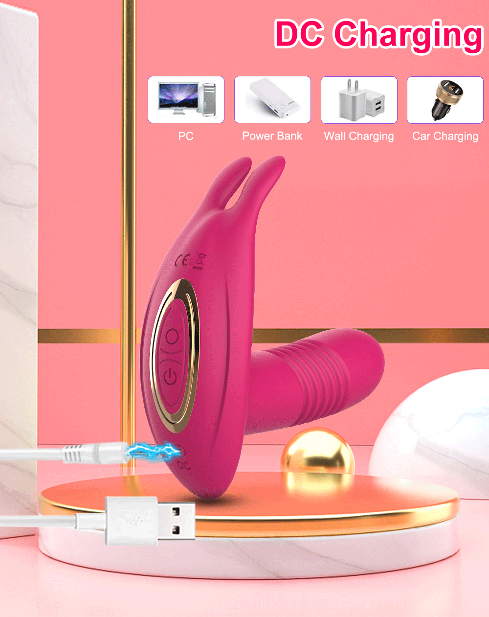 WhisperWear™ Outdoor Wearable Vibrator – Clitoral Stimulator & Vagina Dildo Massager