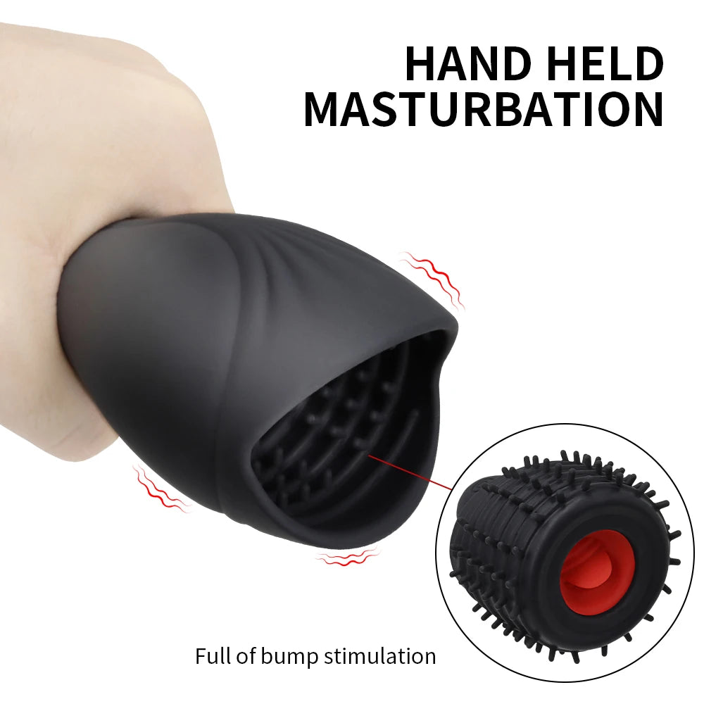 Automatic Tongue Licking Masturbator – Glans Stimulator & Stamina Training Toy for Men