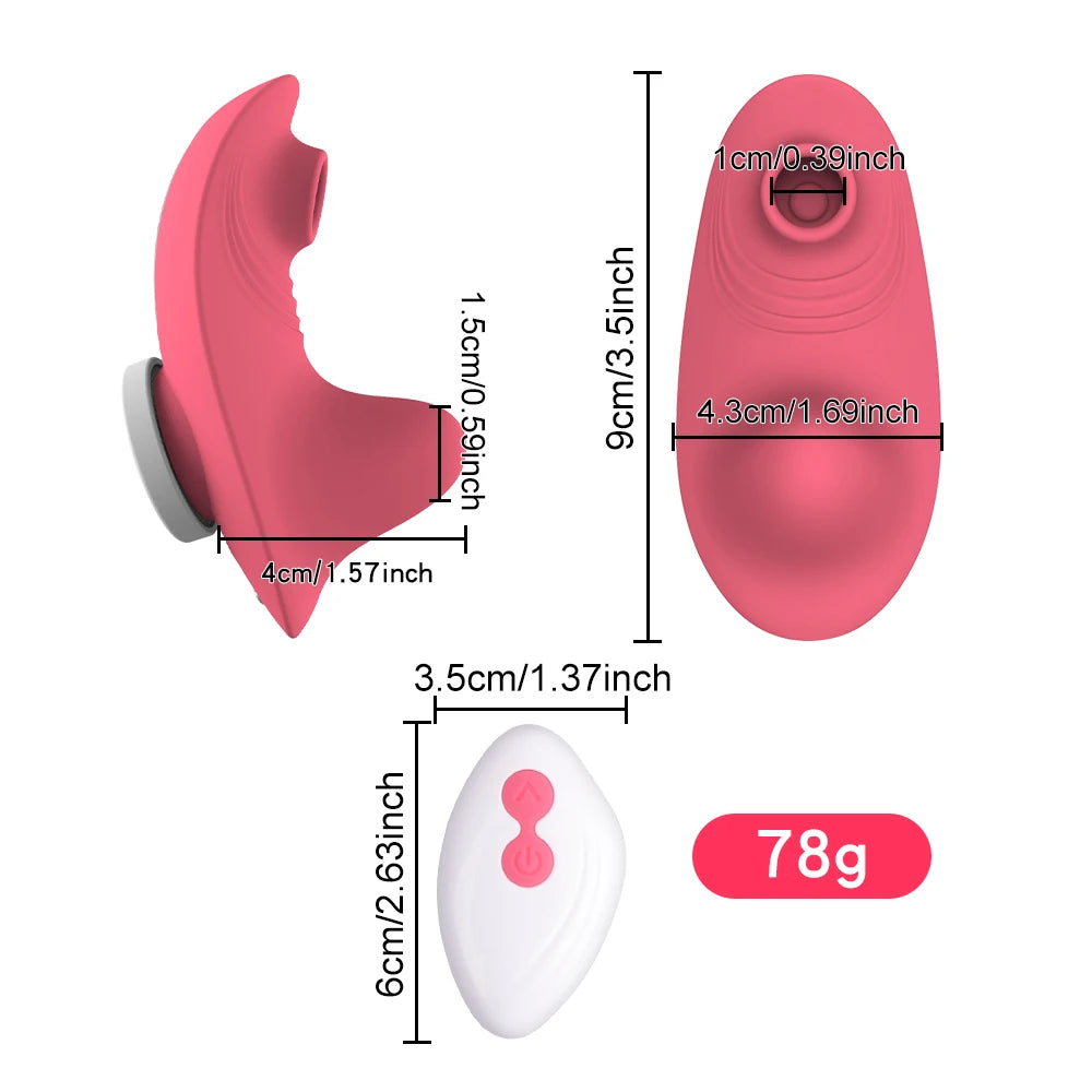 Whisper Vibe – Remote-Controlled Suction Panties for Intense Clitoris Stimulation