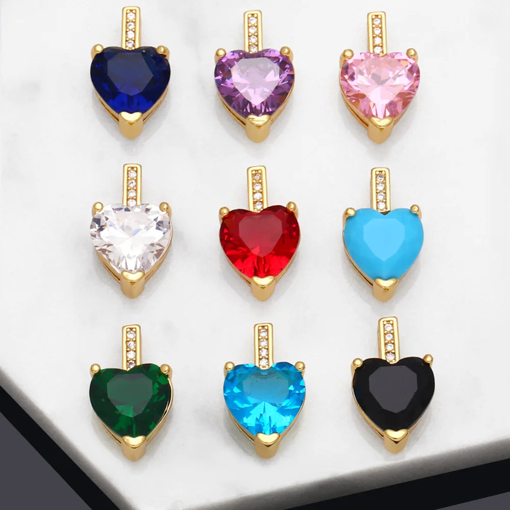 Trendy Crystal Heart Pendant