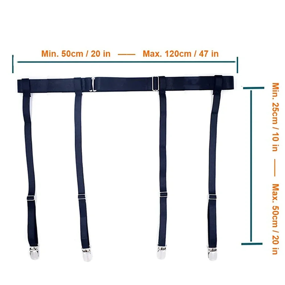 Sexy Thigh-High Stocking Garter Belt – Adjustable Elastic Leg Strap Suspenders for Women’s Lingerie