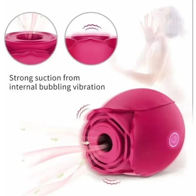 AeroLush – G-Spot Vibrator & Clitoris Sucker with Oral-Inspired Suction and Nipple Teasing