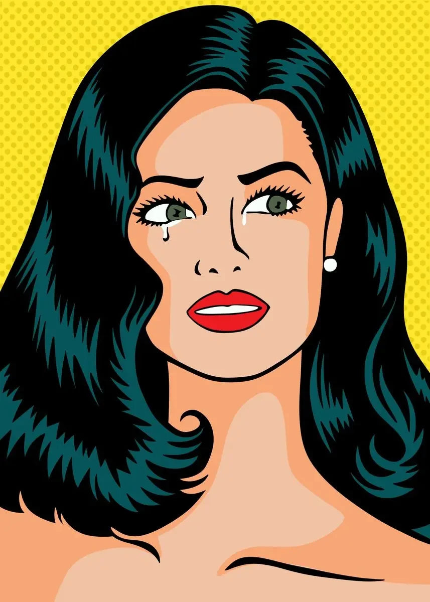 Fiery Femmes – Abstract Pop Art Canvas