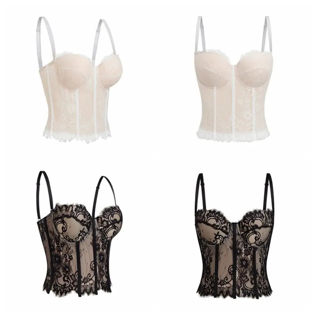 Spicy Girl Hollow Lace Camisole