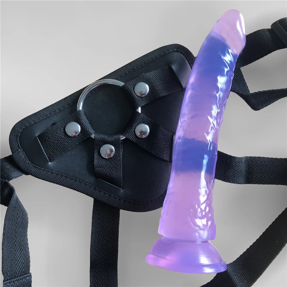 DualDesire Strap-On Dildo Panties – Realistic Harness Set for Women, Men & All Couples Switch the roles. Own the moment. Feel the power.