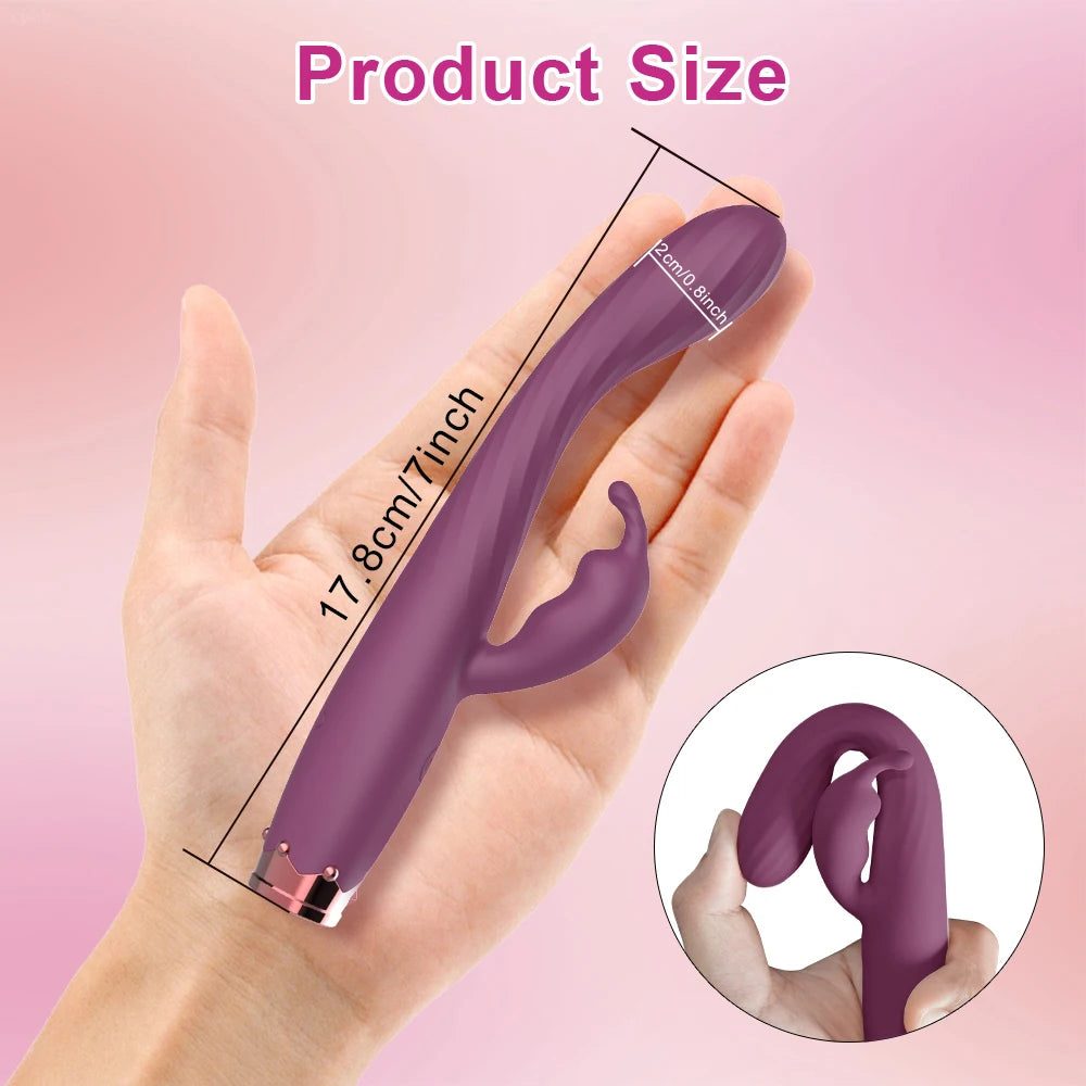 BlissBunny – Beginner G-Spot & Clitoral Rabbit Vibrator for Women