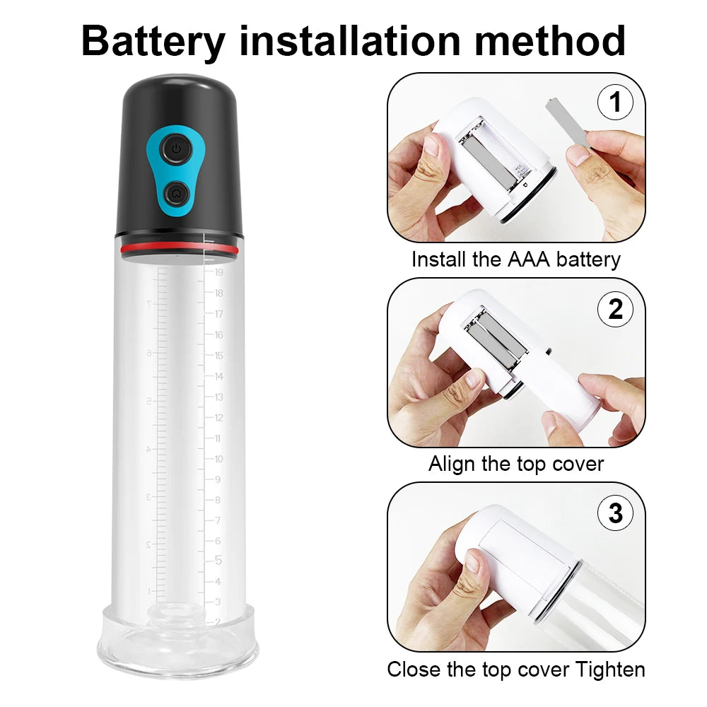 PowerMax Electric Penis Pump – Enlargement, Performance Boost & Pleasure in One  Grow. Strengthen. Satisfy.