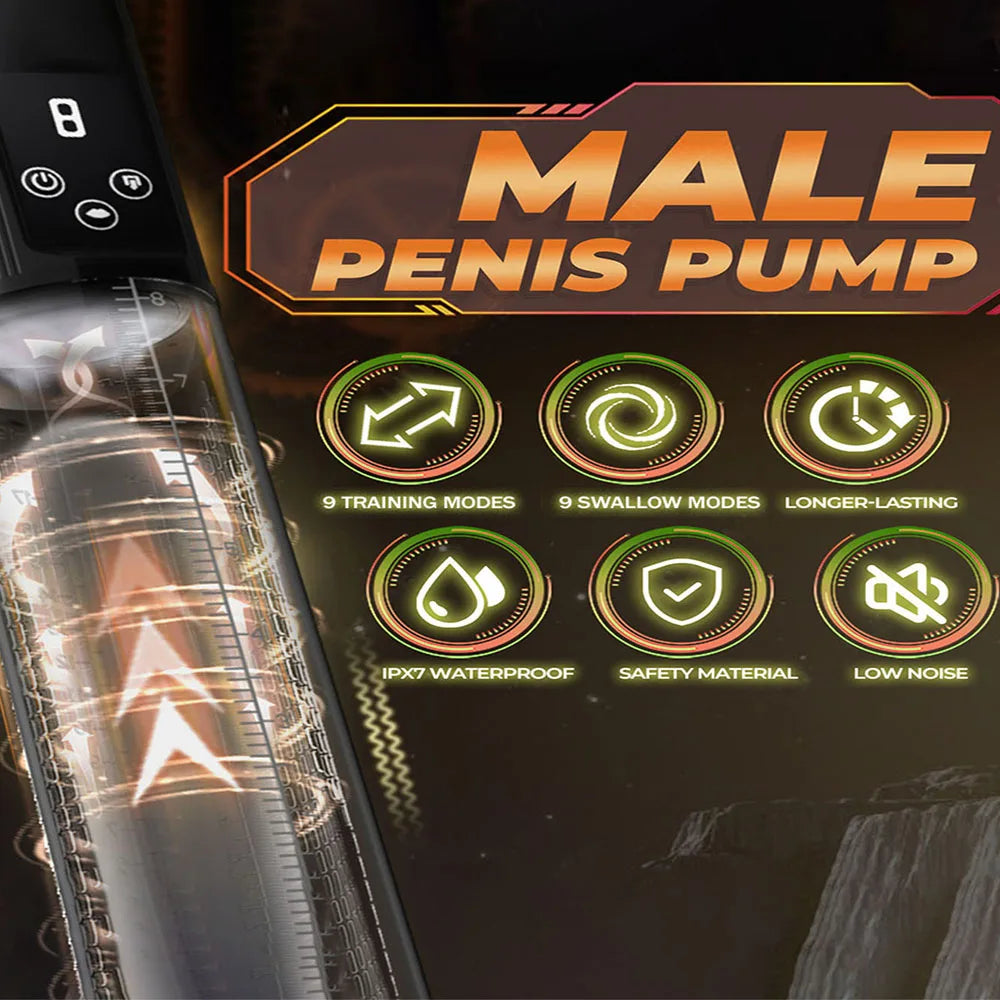 Boost Size & Pleasure – Electric Penis Pump for Men