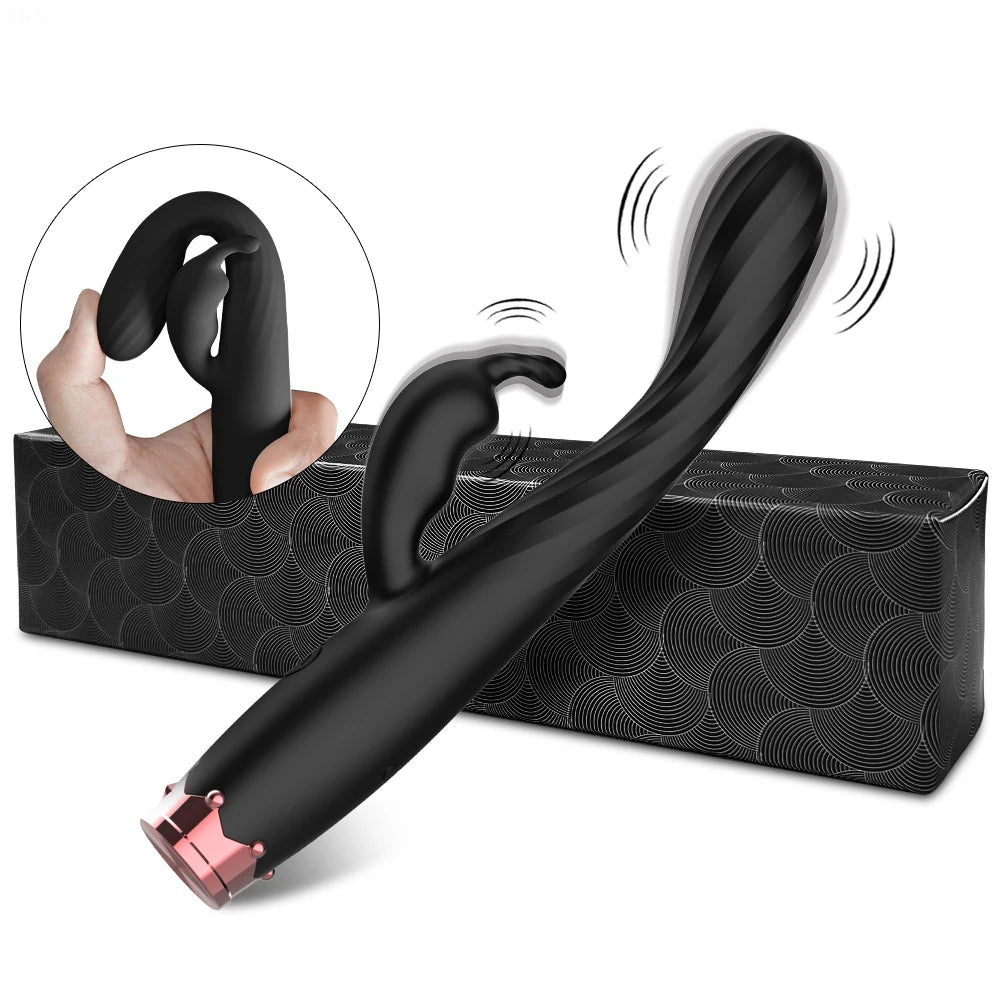 BlissBunny – Beginner G-Spot & Clitoral Rabbit Vibrator for Women
