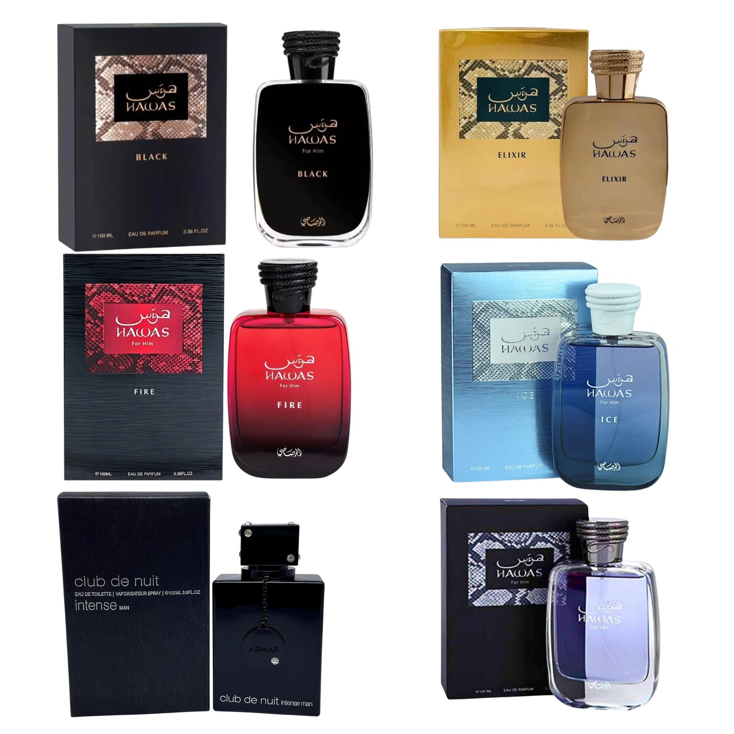 Stay Irresistible – Hawas Men’s Cologne Spray