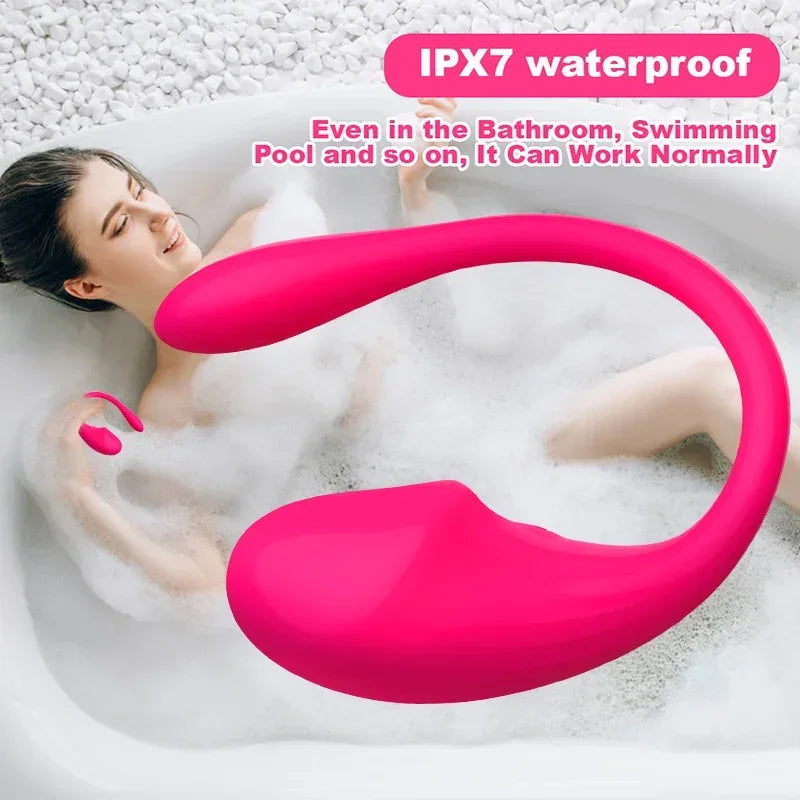 Wireless Bluetooth Vibrator for Women – G-Spot & Clitoral Stimulator with App Control – Discreet Couples Massager for Remote Pleasure