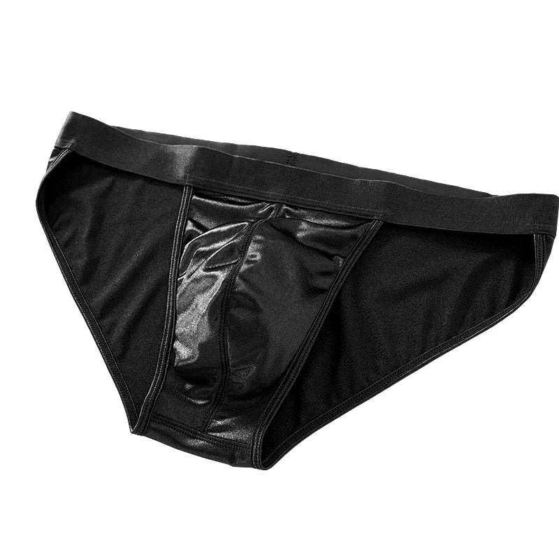 Men’s Satin Briefs – Silky, Sexy, Breathable Underwear in Solid Colours, S–3XL