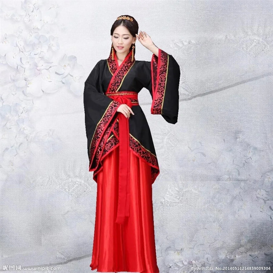 Hanfu Dress Couples – Chinese Traditional Cosplay Costume for Men & Women, Ancient Hanfu Performance Outfit