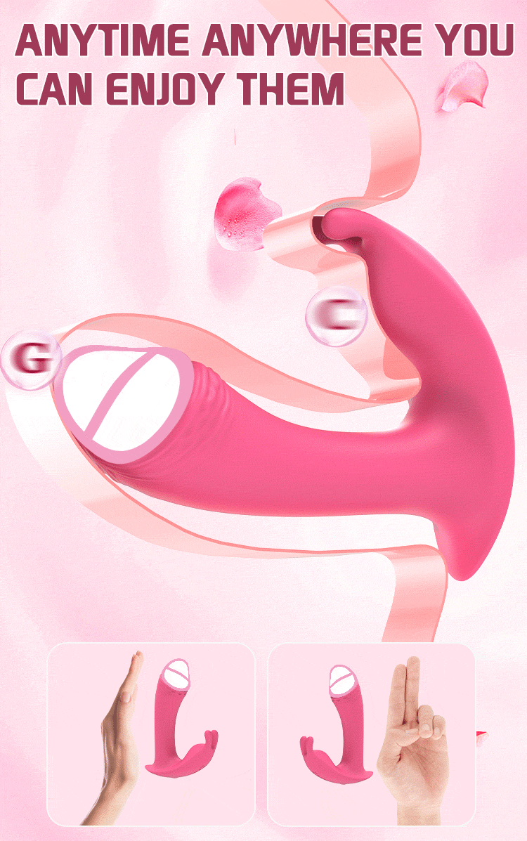 LushVibe – App-Controlled Wearable Vibrator for Clitoral & Vaginal Pleasure