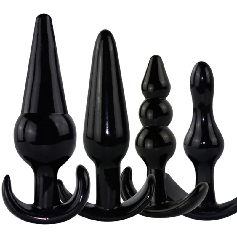 FlexFit Unisex Silicone Anal Plug – Soft, Body-Safe Prostate Massager & Fetish Play Toy For Every Body. Every Fantasy. Every O.
