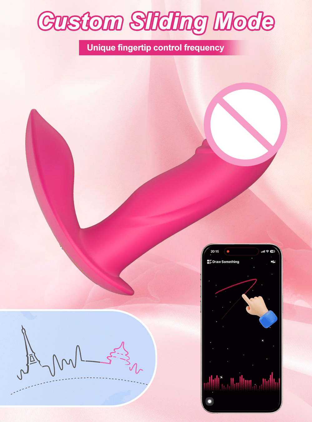 LushVibe – App-Controlled Wearable Vibrator for Clitoral & Vaginal Pleasure