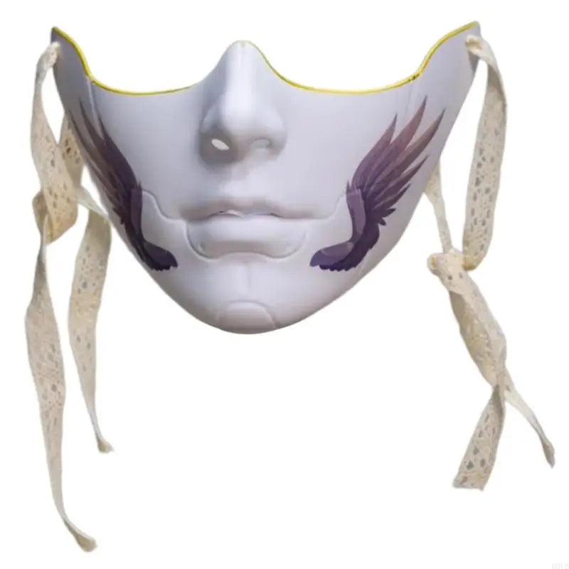 Mechanical Beauty Masquerade Mask – Aesthetic Half-Face Mask for Halloween, Cosplay & Parties