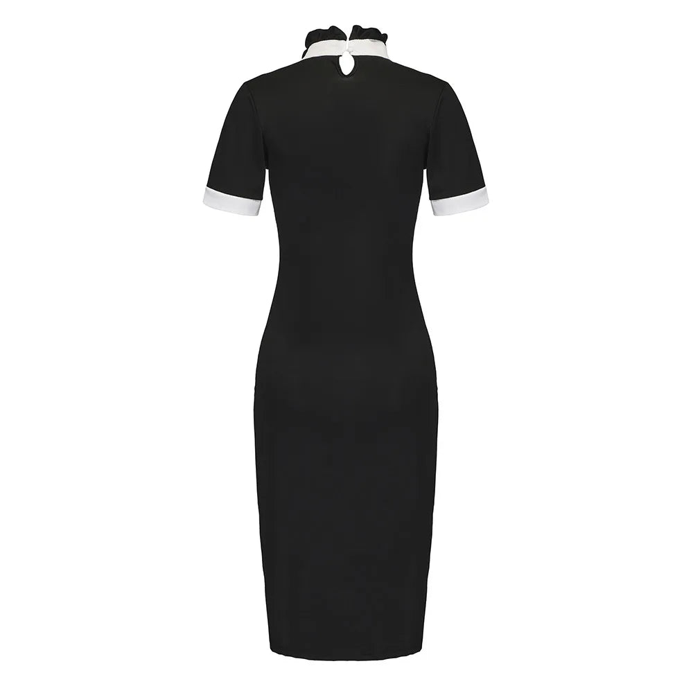 Women's Dark Nun Costume – Stylish Halloween Dress for Cosplay & Themed Parties Sexy Uniform Roleplay