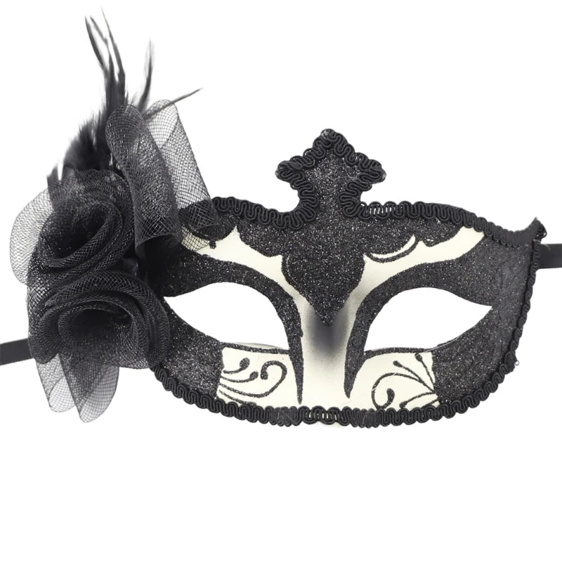 Half Face Mask Mask Halloween Mask Mardi Gras Mask Masquerade Mask Choice
Lace colours Unisex