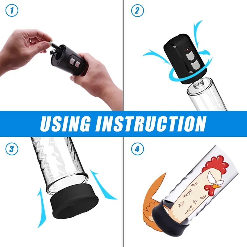 PowerMax Electric Penis Pump – Enlargement, Performance Boost & Pleasure in One  Grow. Strengthen. Satisfy.