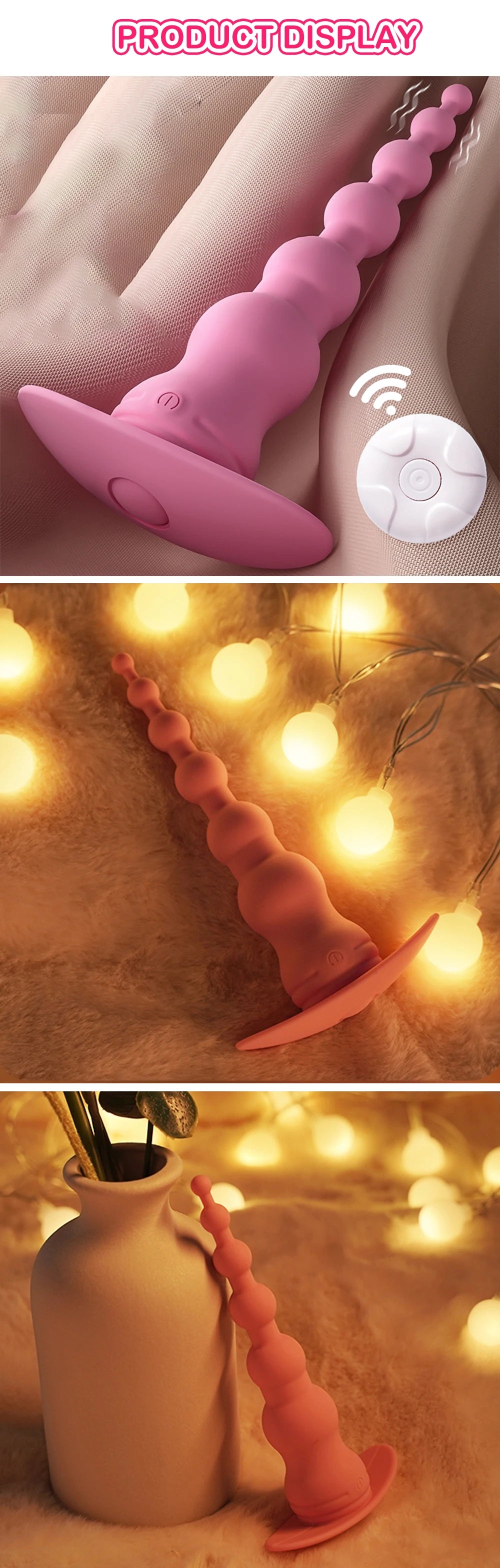 SensaVibe 3-Tip Pleasure Wand – 10-Speed G-Spot & Clit Teaser