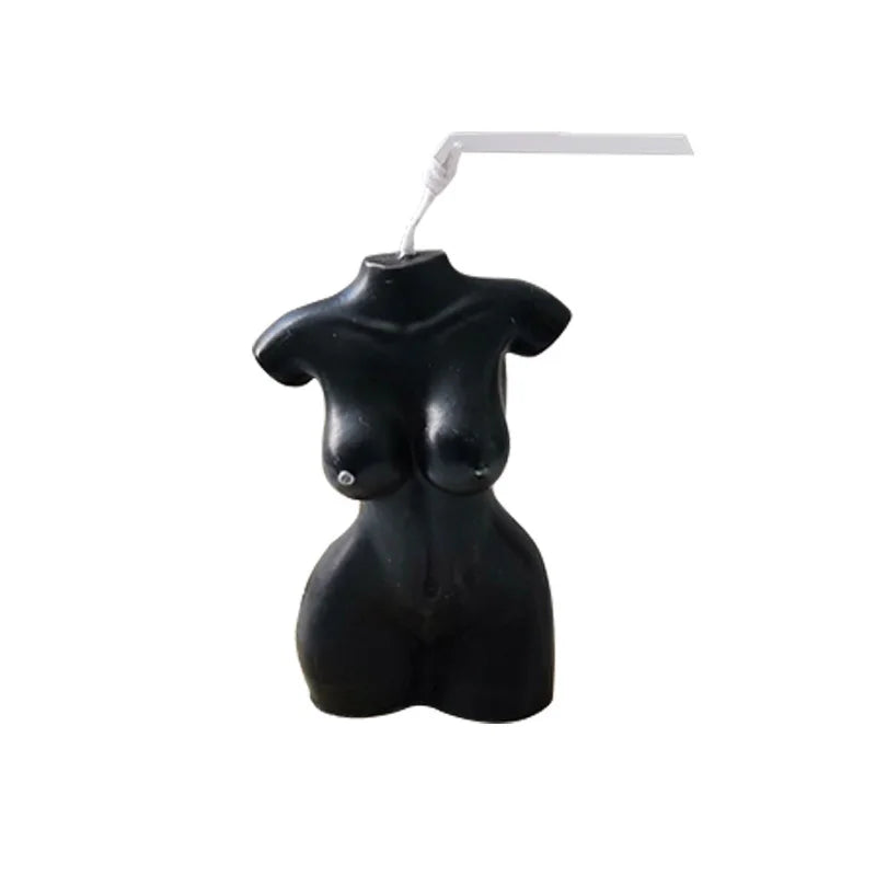 Female Body Scented Candle – Handmade Aromatherapy Decorative Sculpture for Home & Photography