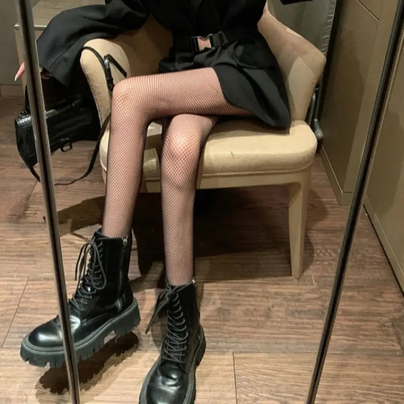 Irresistible Legs – Sexy Mesh Lingerie Stockings