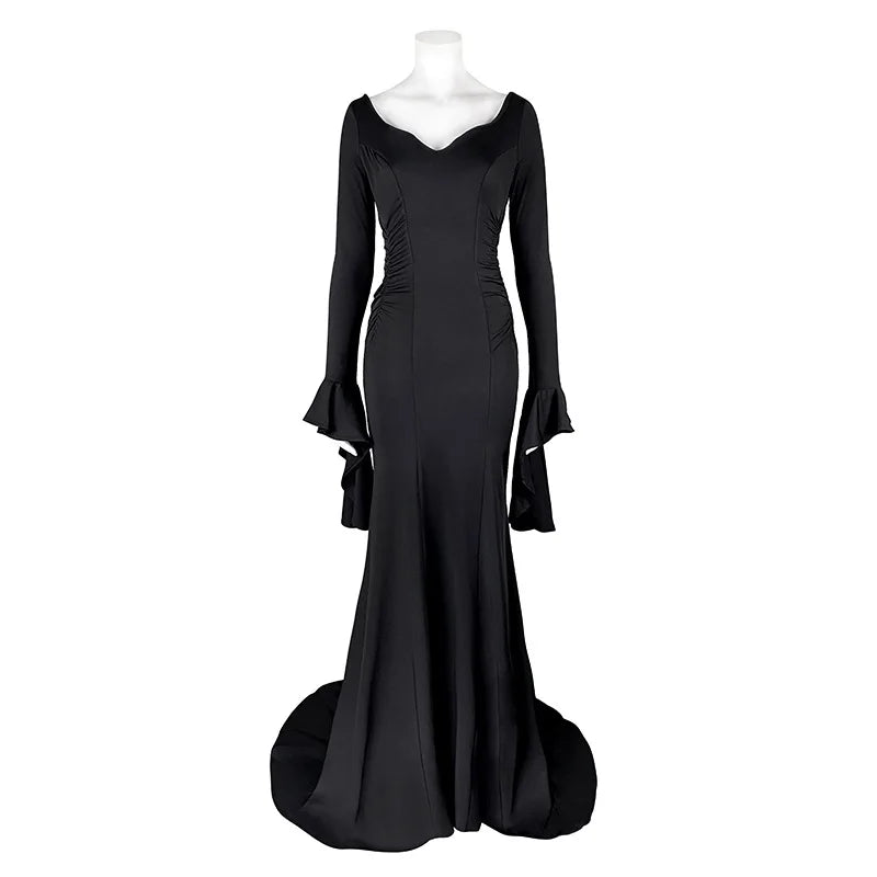 Addams Family Cosplay Costume Set Morticia Gomez Wednesday