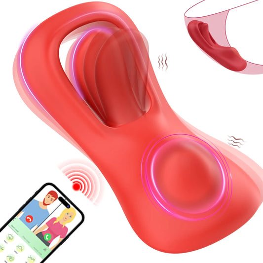 Remote-Control Tongue Teaser Panty Vibe – 9-Mode Clit & G-Spot Pleaser