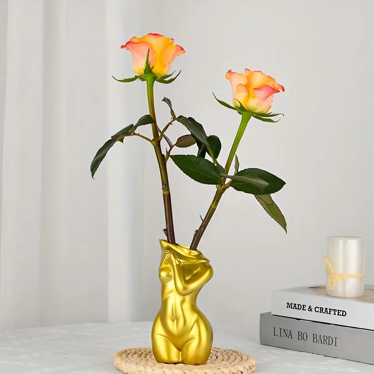 Modern Feminine Body Vase – Chic Decor for Boho & Contemporary Spaces