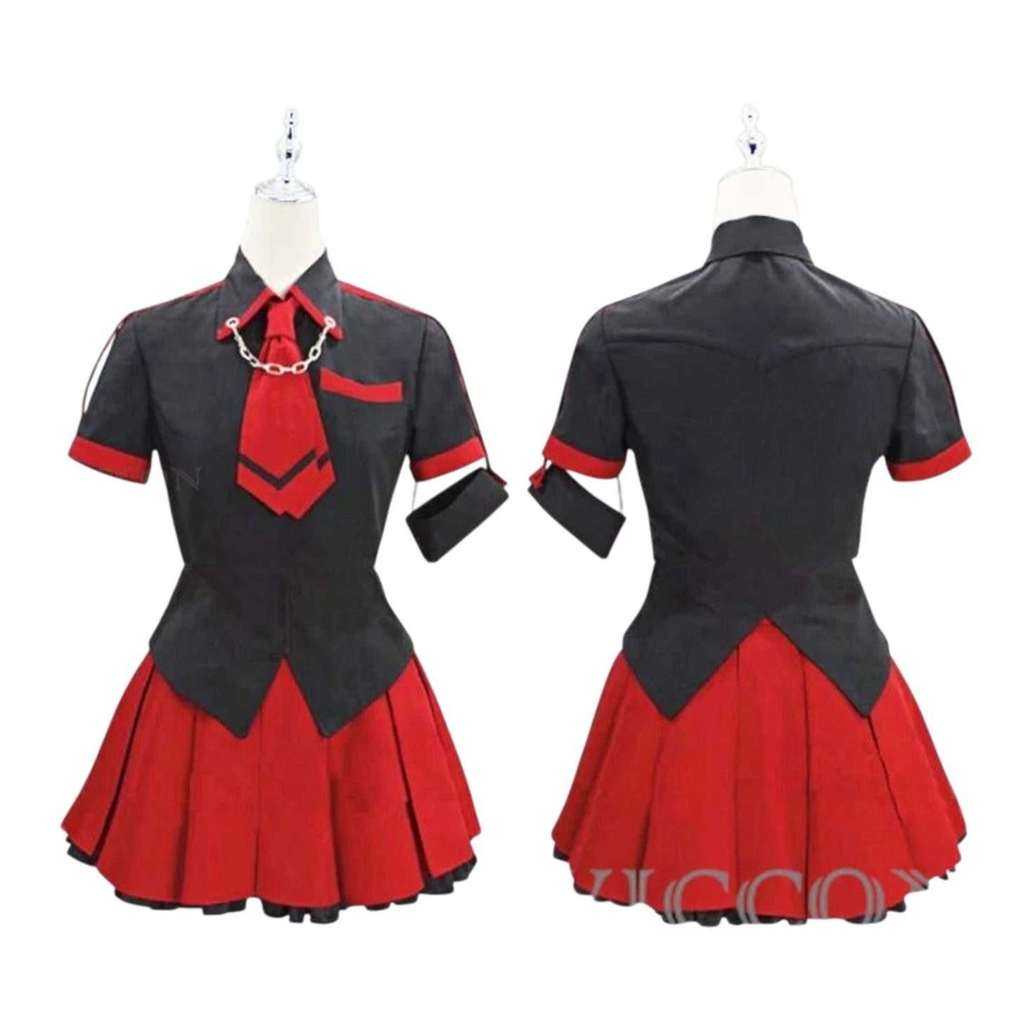 Custom Blood-C Kisaragi Saya Costume – Women's Anime School Uniform for Cosplay & Parties Custom Made Sexy Outfit